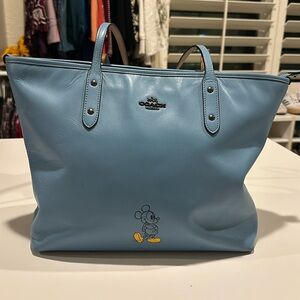 Coach x Disney tote bag, featuring Mickey Mouse